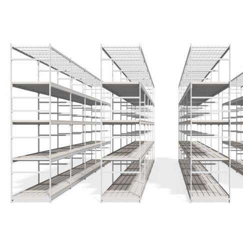 Customized Steel Vertical Mobile Grow Rack System Farming Sliding Indoor Plant ing