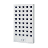 40 door cell phone cabinet with charging facilities, staff mobile phone storage cabinet
