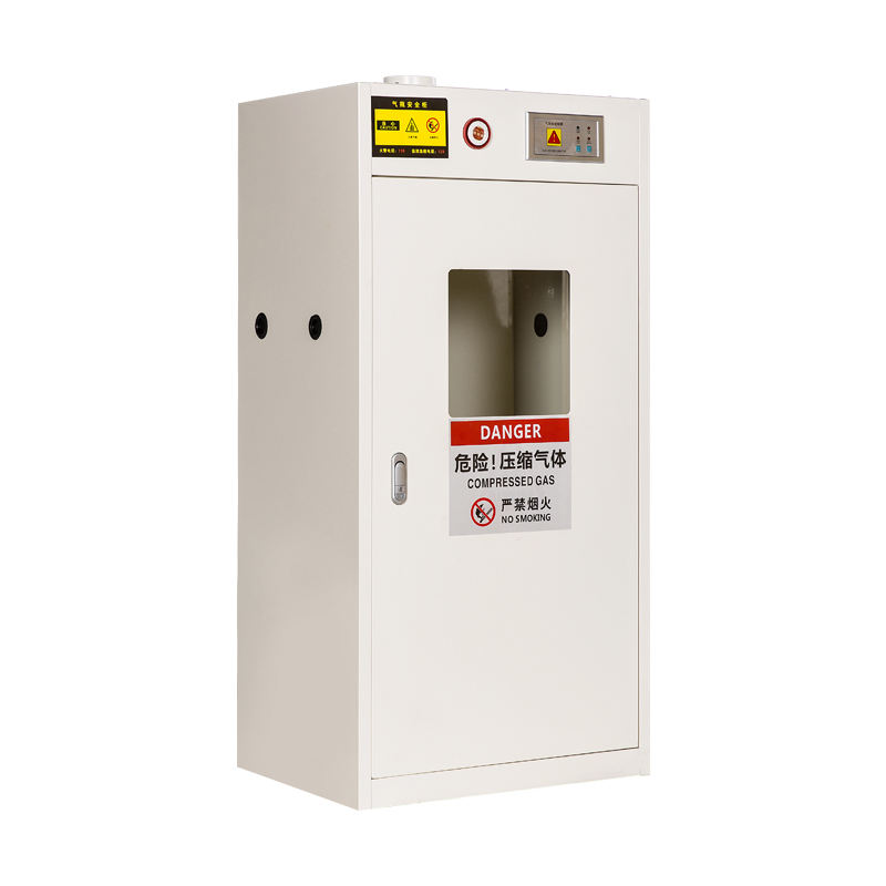 Factory Direct Compressed Steel Storage Safety Laboratory Furniture Gas Cylinder Cabinet