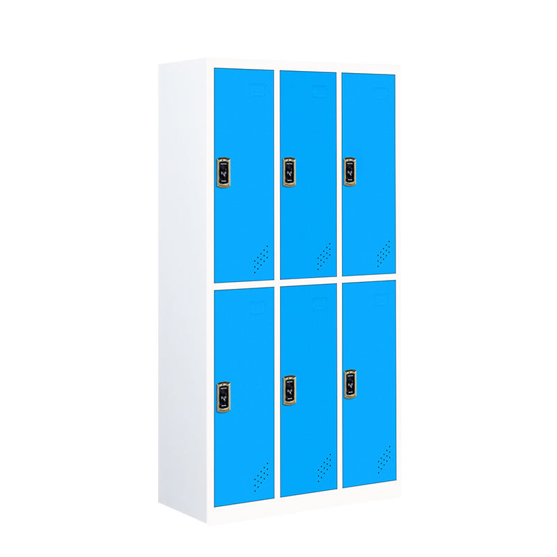 lockers gym 6 door new design color locker steel storage locker metal wardrobe for gym and office