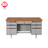 Fashion metal desk office table desk metal office metal desk storage