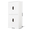 Mini ATM savings bank electronic fingerprint password unlock strongbox piggy banks toy for kids money box