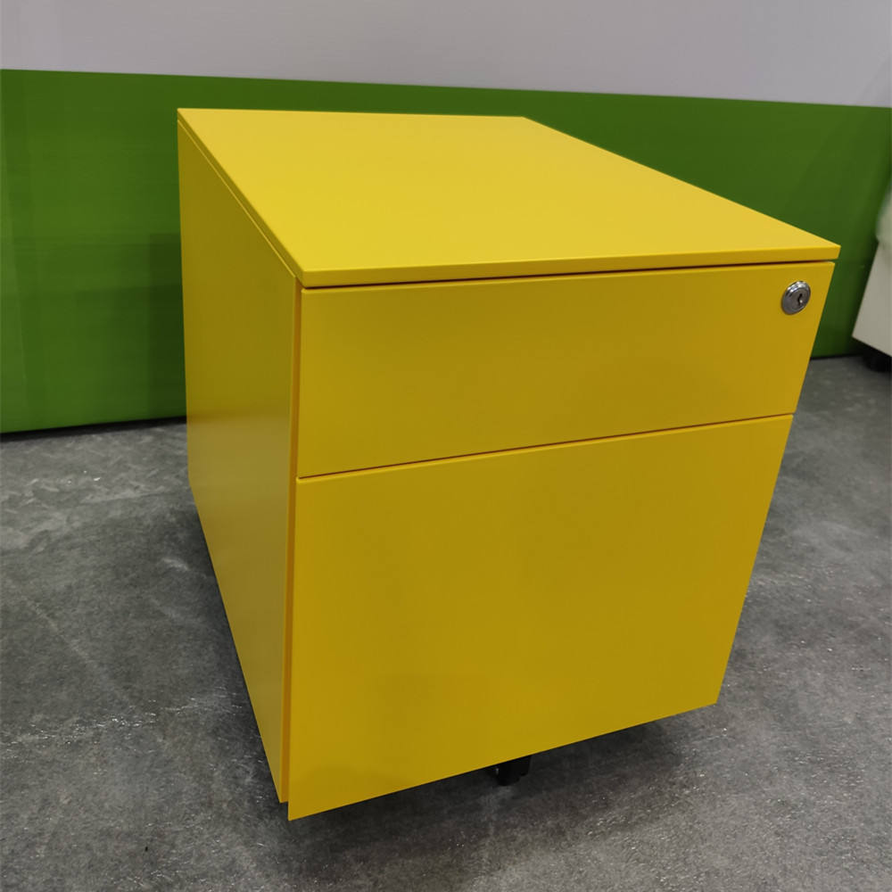 High quality office metal low cabinet durable mobile filing cabinet metal low movable cabinet for documents