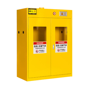 Chemical Laboratory Furniture Iron Sheet Gas Cylinder Safety Storage Cabinet