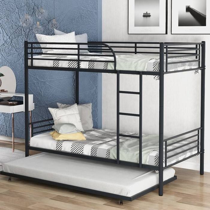 Cheap double bed bunk metal Bunk Metal Bed Boltless Bunk Bed