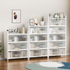 High quality, favorable price three doors and four floors metal bookshelf suitable for office and school living rooms.