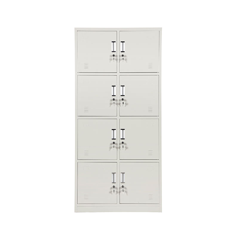 Hot sale 8 Door metal cabinet Steel Locker Metal Gym Storage Locker for Changing Room Steel Wardrobe lockers gym