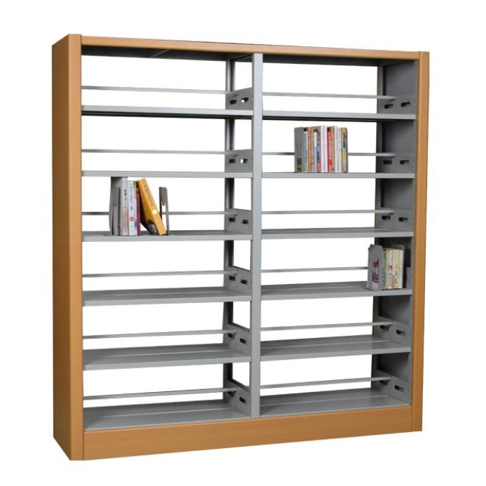 School metal steel bookcase steal bookshelf school Library furniture book Rack