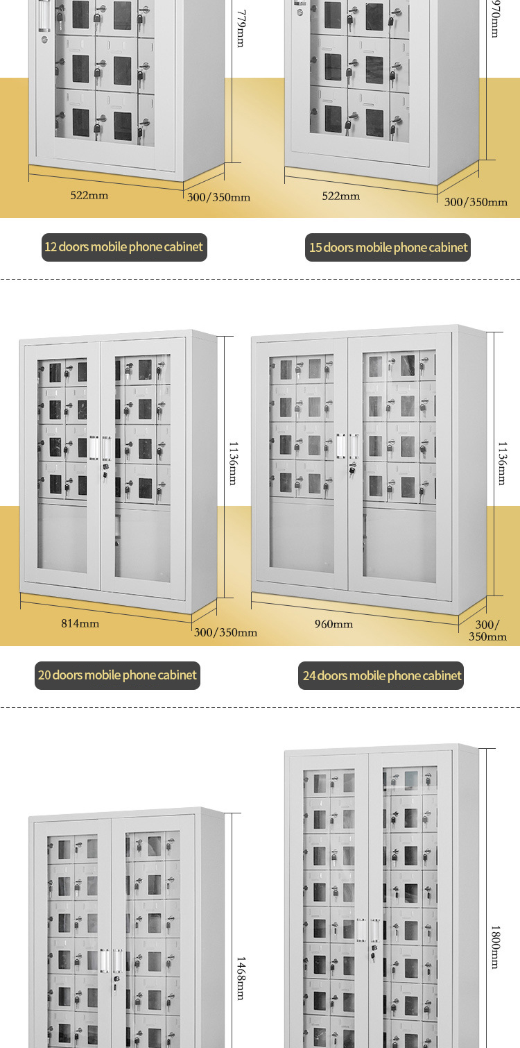 Various models (6 - 15 doors) shown.