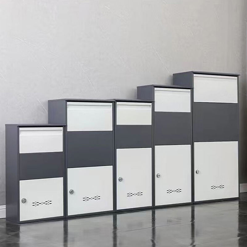 Large Delivery Box Proof Wood Clothes Waterproof White Antique Customized Delivery Cabinet