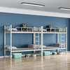 Metal bunk beds square pipe double-layer iron Scool and dormitory adult kids bed home furniture