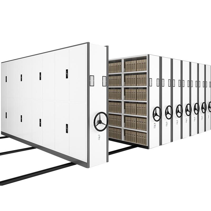 Easy Operate Metal Movable Mobile Shelving/mobile Steel File Compactor/compact Intelligent