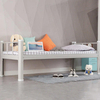 Modern Single Size Metal Bed Frame Hotel Single Beds For Sales