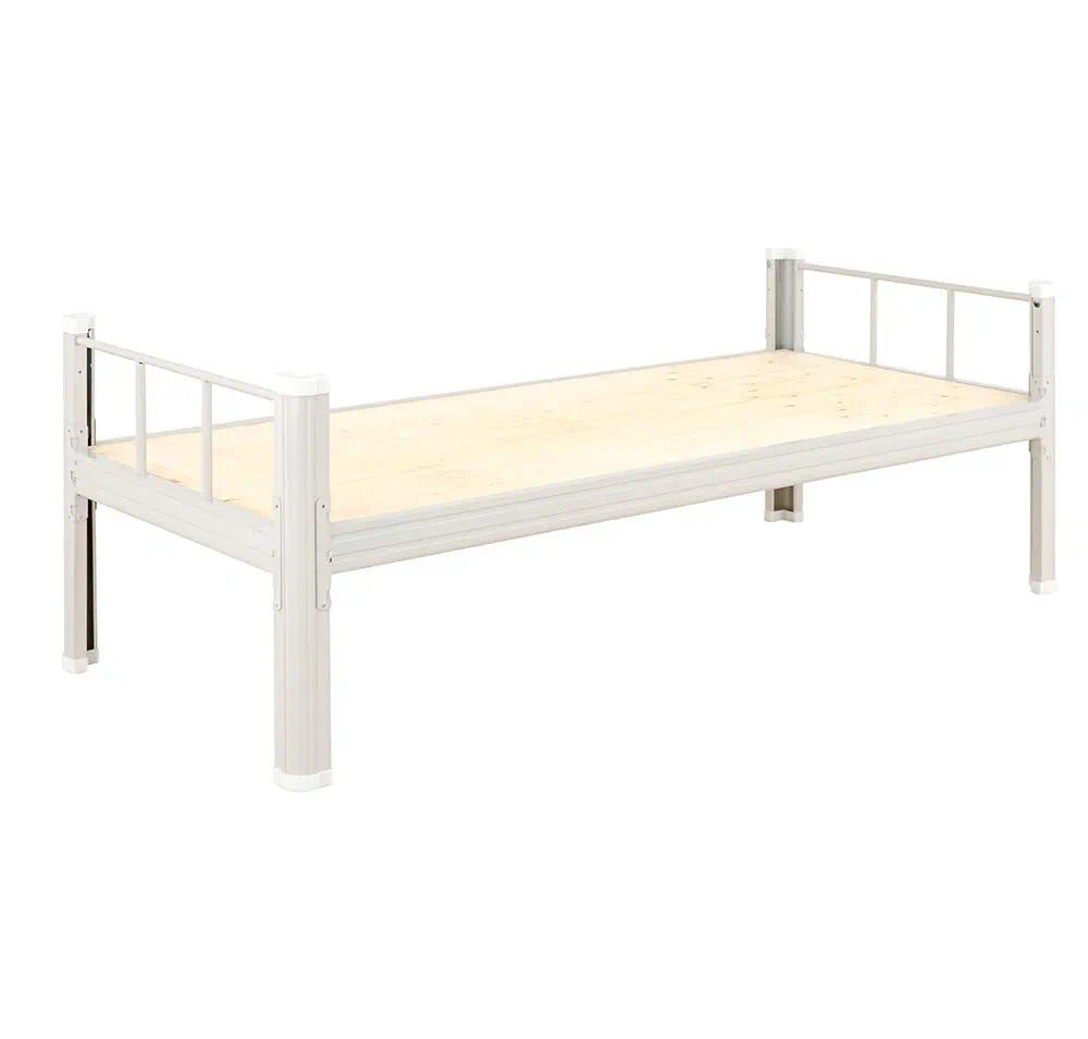 Modern Single Size Metal Bed Frame Hotel Single Beds For Sales