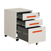 Metal Filing Cabinet Mobile Pedestal Cabinet Office Storage 3 drawer mobile pedestal with cushion for sell