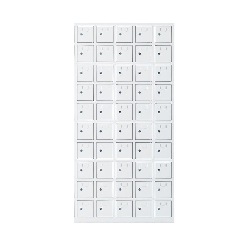 Modern style 50 door Mobile phone storage cabinet with acrylic window