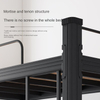 Steel double iron bunk Bed beddetachable Metal Frame Bunk Beds Metal Bed