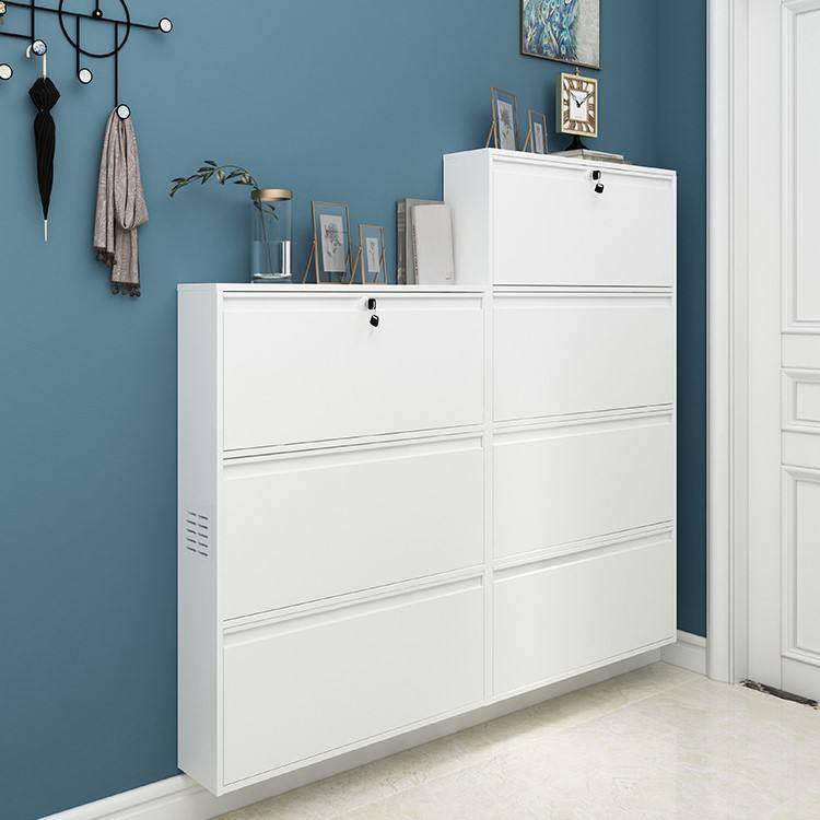Free shipping shoe cabinet shoe rack organizer storage cabinet modern design shoe cabinet scarpiera