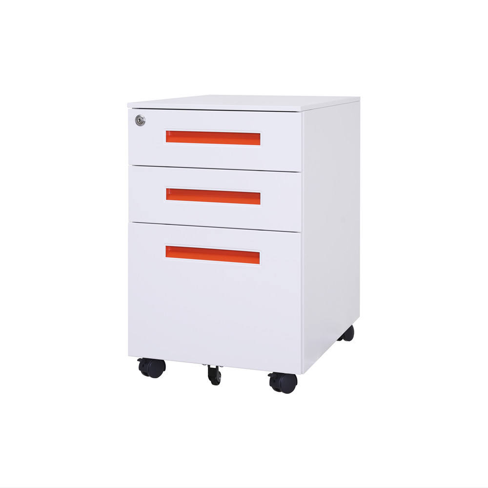 File cabinet movable metal mobile pedestal filing file home office