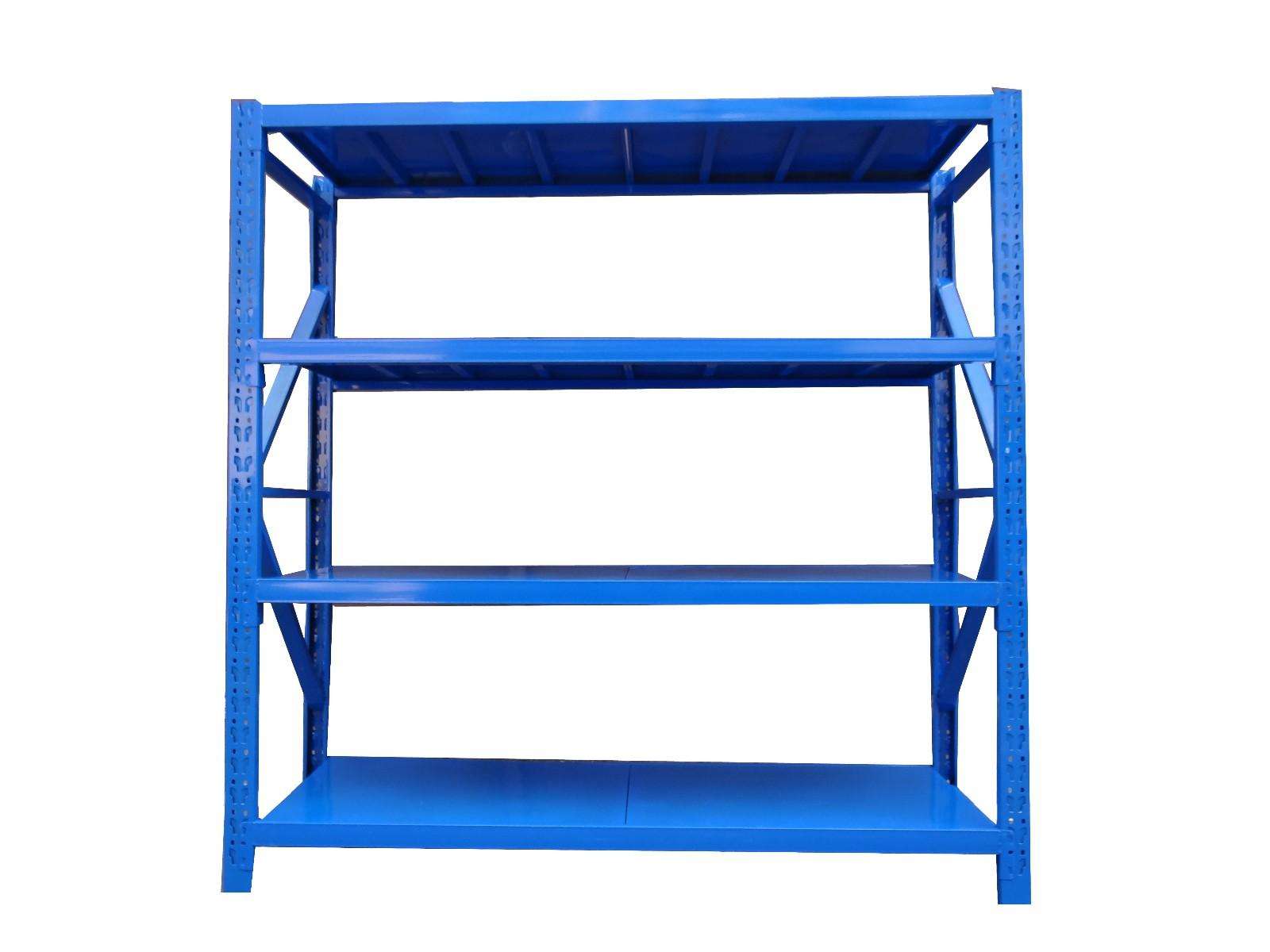 Adjustable Metal Shelves With Heavy Duty Boltless Shelf metal Storage 300kg Unit