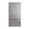 stainless steel two doors cleaning storage cabinet for office and workshop