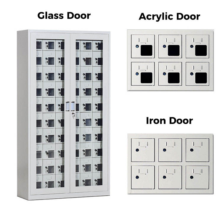 professional wholesale metal steel furniture storage phone mobile charger cabinet manufacturers