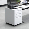 Wholesale 3 Drawer File Cabinet metal Cabinet moving storage with Lock Pedestal Mobile Cabinet