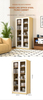 Cheap Price Wood Grain File Cabinet Glass 2 Doors Steel File Storage Wood Like Filing Cabinet