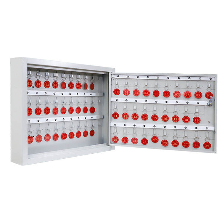 High quality Wall Mounted 300 500 1000 Key Lock Box Holder Storage Cabinet