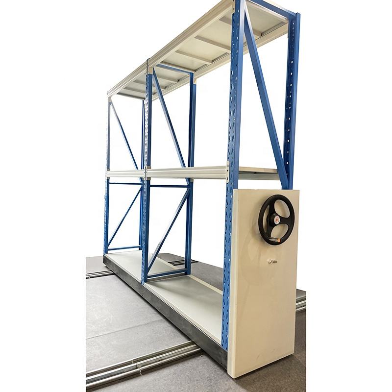 Smart Archive Auto High Density Electrical File Compactor Storage System Mobile Shelving Heavy Duty Rack Factory