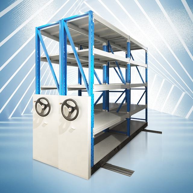 Smart Archive Auto High Density Electrical File Compactor Storage System Mobile Shelving Heavy Duty Rack Factory