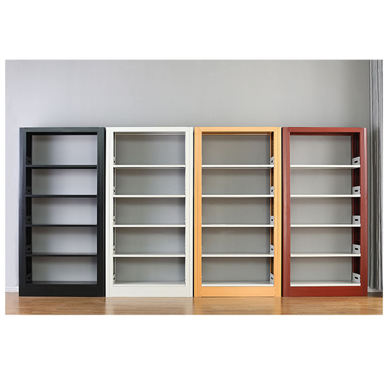 7 layer metal steel bookshelf for home and office, high quality bookshelf for school library, industrial metal frame bookshelf