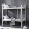Metal frame bunk bed for hostel use metal custom cheap fabrication