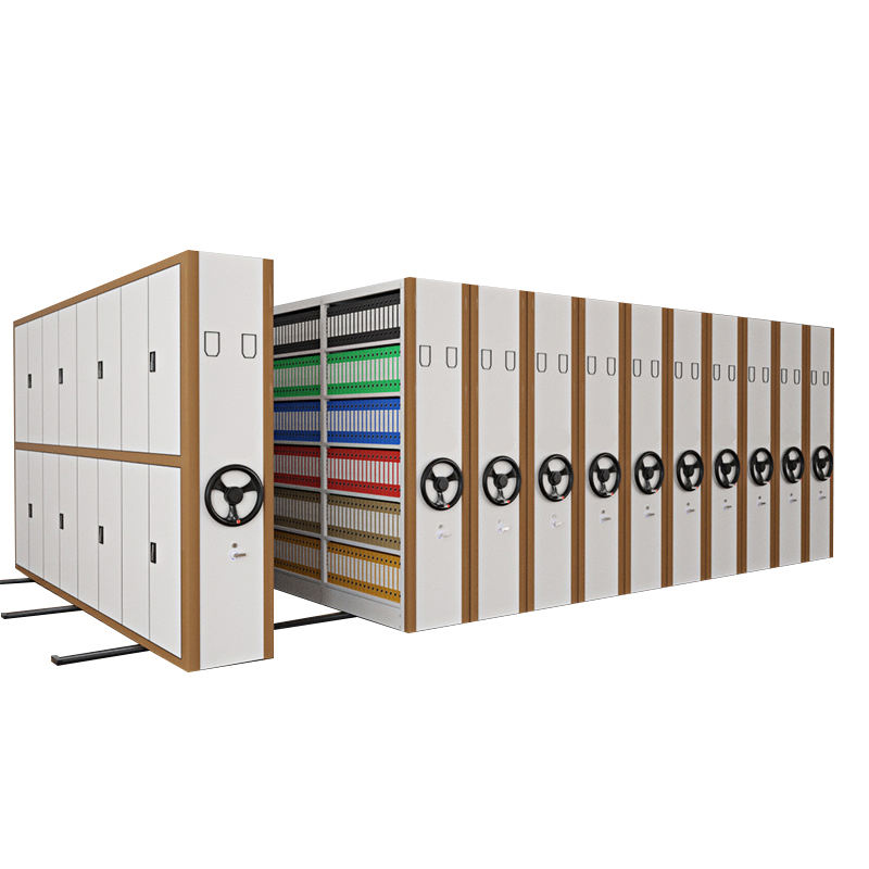 Hot and New Smart Metal Library Compact Archive Mobile Shelving Rack Compactor Factory