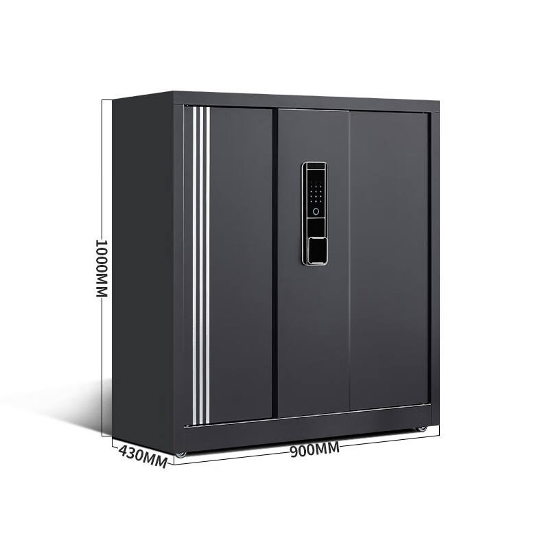 2024 office automatic digital strongbox security fireproof safe box coffer money/jewelry