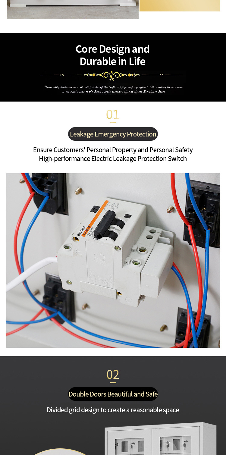 Leakage emergency protection detail.