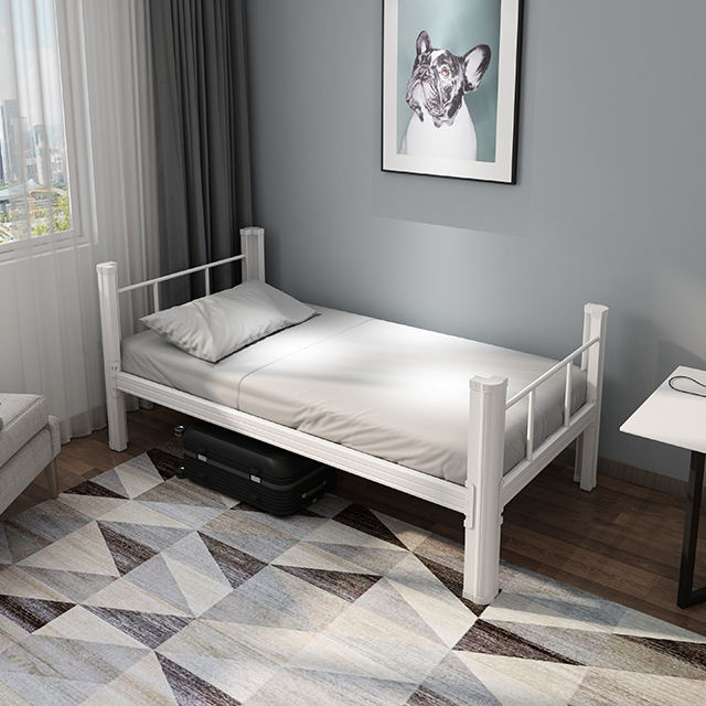 Hot Sale Dormitory Metal Steel Dormitory Modern Single Bed