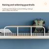 Metal bunk beds square pipe double-layer iron Scool and dormitory adult kids bed home furniture