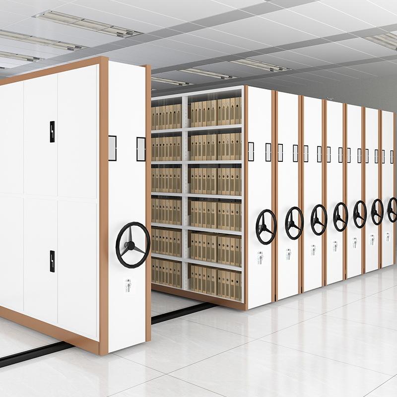 Easy Operate Metal Movable Mobile Shelving/mobile Steel File Compactor/compact Intelligent