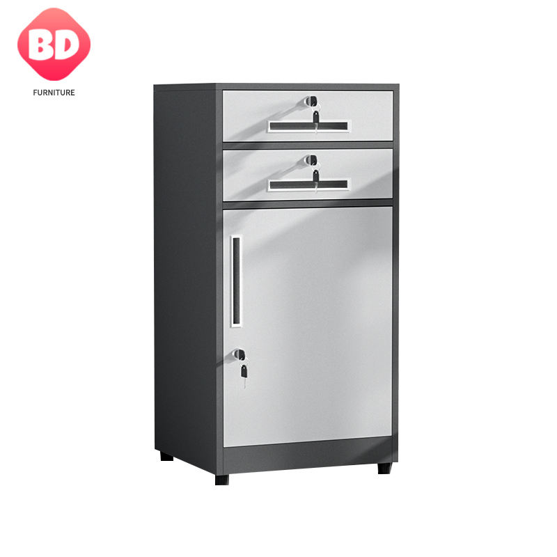 Modern style Competitive price 900mm high 2 drawers office file cabinet with legs office simple furniture