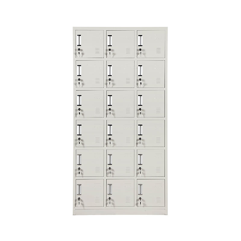 18 Door Steel Storage Locker metal Locker Cabinet changing Room wardrobe cupboards Gym School Staff steel lockers gym