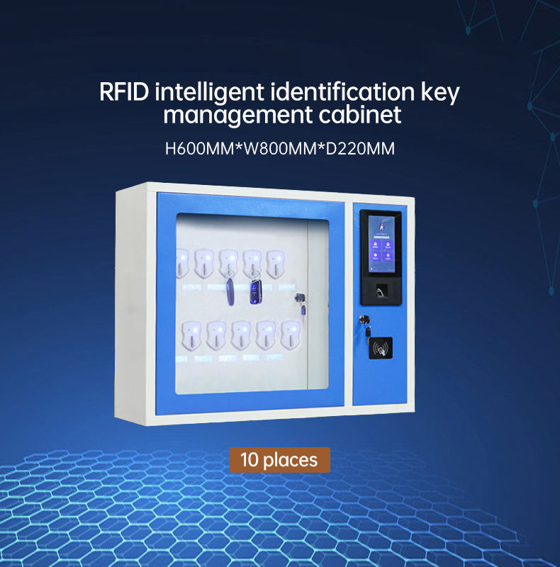 Security products wholesale electronic lock safe key storage cabinet smart rfid keys handle locker
