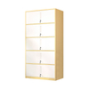 Cheap Price Wide Frame Vertical Meta Cabinets White Wood Grain File Cabinet Wood Like Filing Cabinet