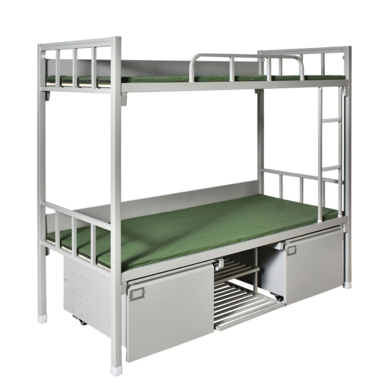 High quality bunk double bed metal iron cheap