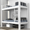 Cheap metal twin size bunk beds steel double decker bed single bett etagenbett letto a castello