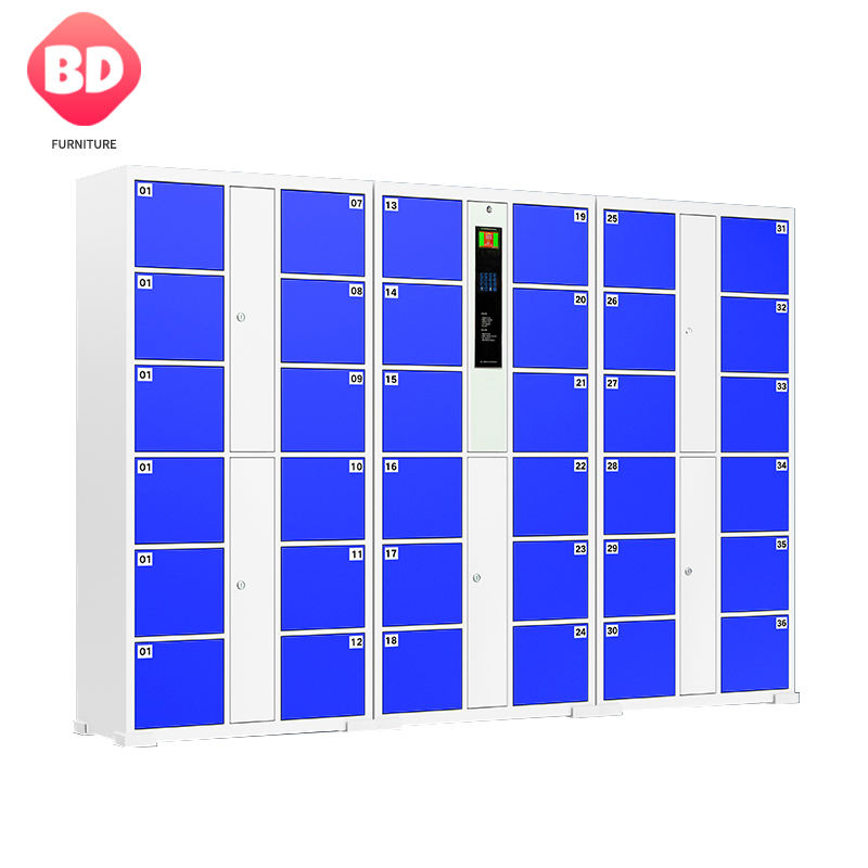 Low price 36-door self-coding bag storage cabinet, intelligent system item delivery cabinet