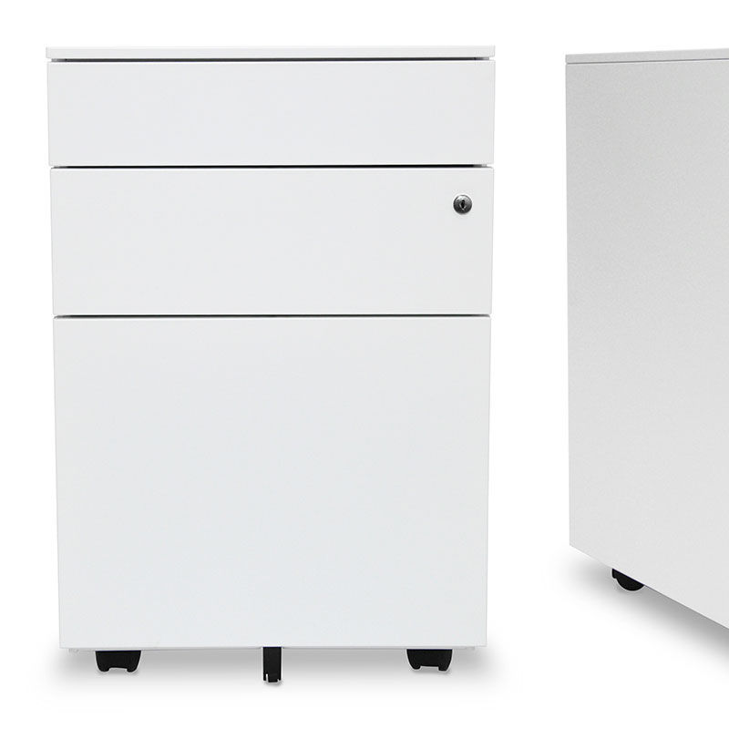 Metal Filing Cabinet Mobile Pedestal Cabinet Office Storage 3 drawer mobile pedestal with cushion for sell