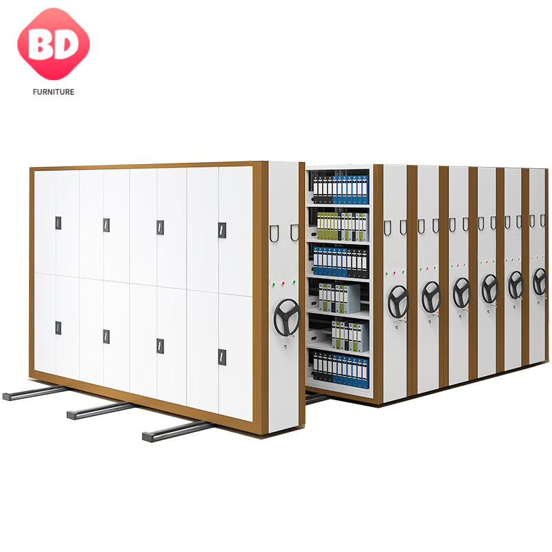 Drive Wheel Multi-proof Mobile Racks Compactor Storage Systems