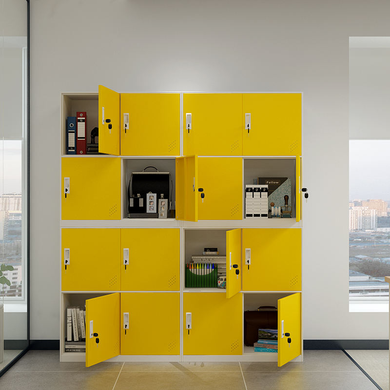 Multi-door Bag Locker School Gym Use Shoes Storage Cabinet Storage Steel Wardrobe Modern Metal