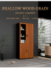 Wood like style office furniture Metal cabinet storage Wood Grain file Cabinet